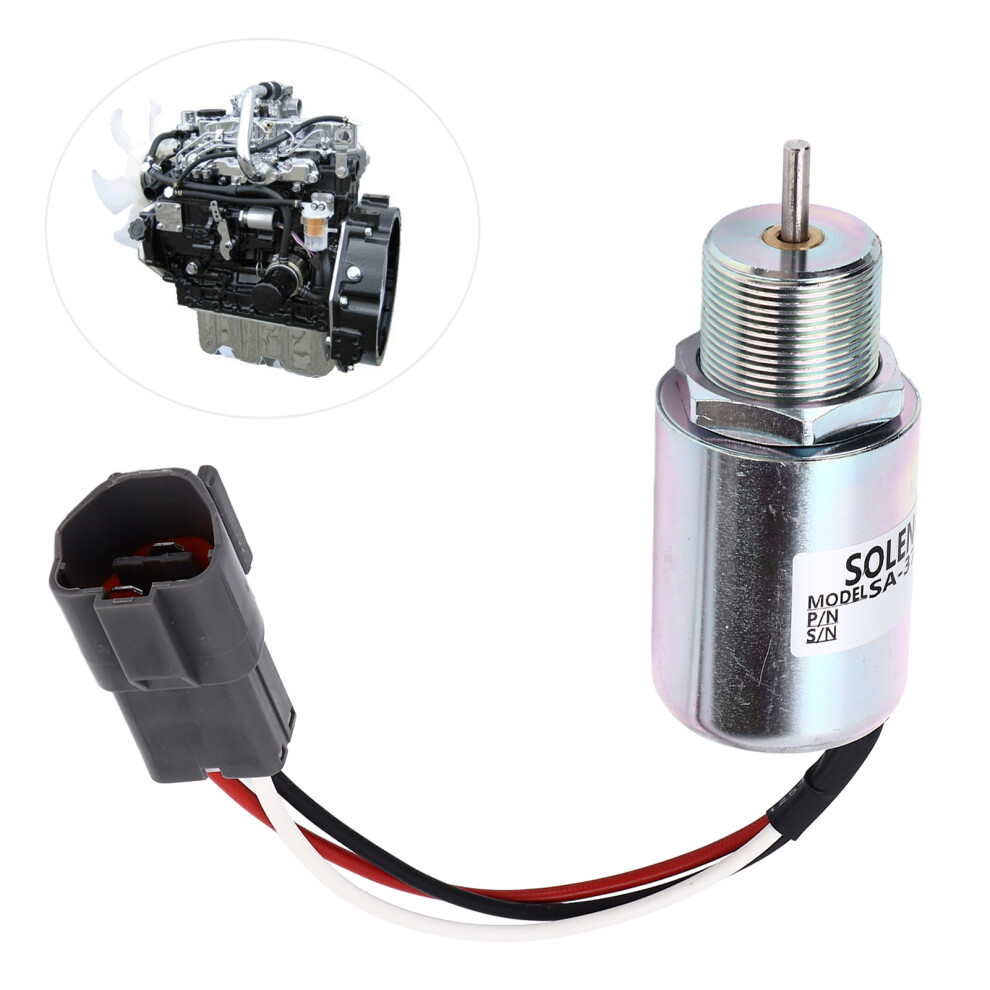 Engine Stop Solenoid 12V Sa372512 For Mitsubishi 7444352751471
