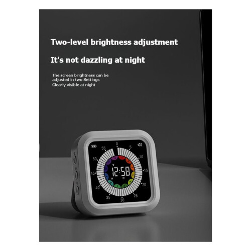 New Visual Timer for Student Learning Self-Discipline  Management, Kitchen Baking Fitness Timer A 2