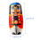 HandPainted Wooden Russian Nesting Dolls Set, 5 Layer Nutcracker Design, Bright FadeResistant Colors 2
