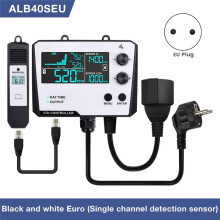 Carbon Dioxide Controller Single Channel Split Probe CO2 Monitor CO2 Pressure Reducer Valve for Greenhouse EU Plug C