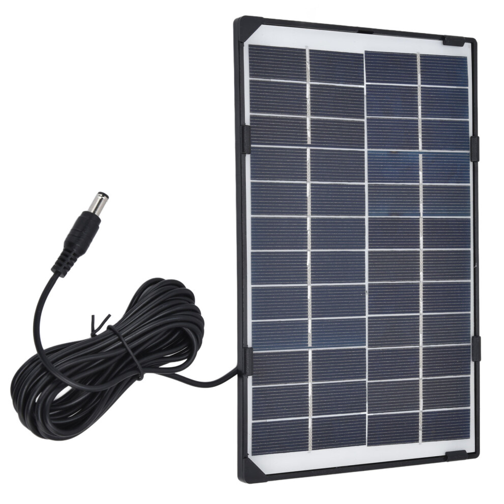 Dc5521 6W 12V Solar Panel For Diy Charger, Polysilicon, 137X210mm 9421390514525