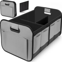 Foldable Car Trunk Organizer for Mercedes Benz GL 320‑550 GL63, Large Capacity 600D Oxford SUV Boot Storage Box
