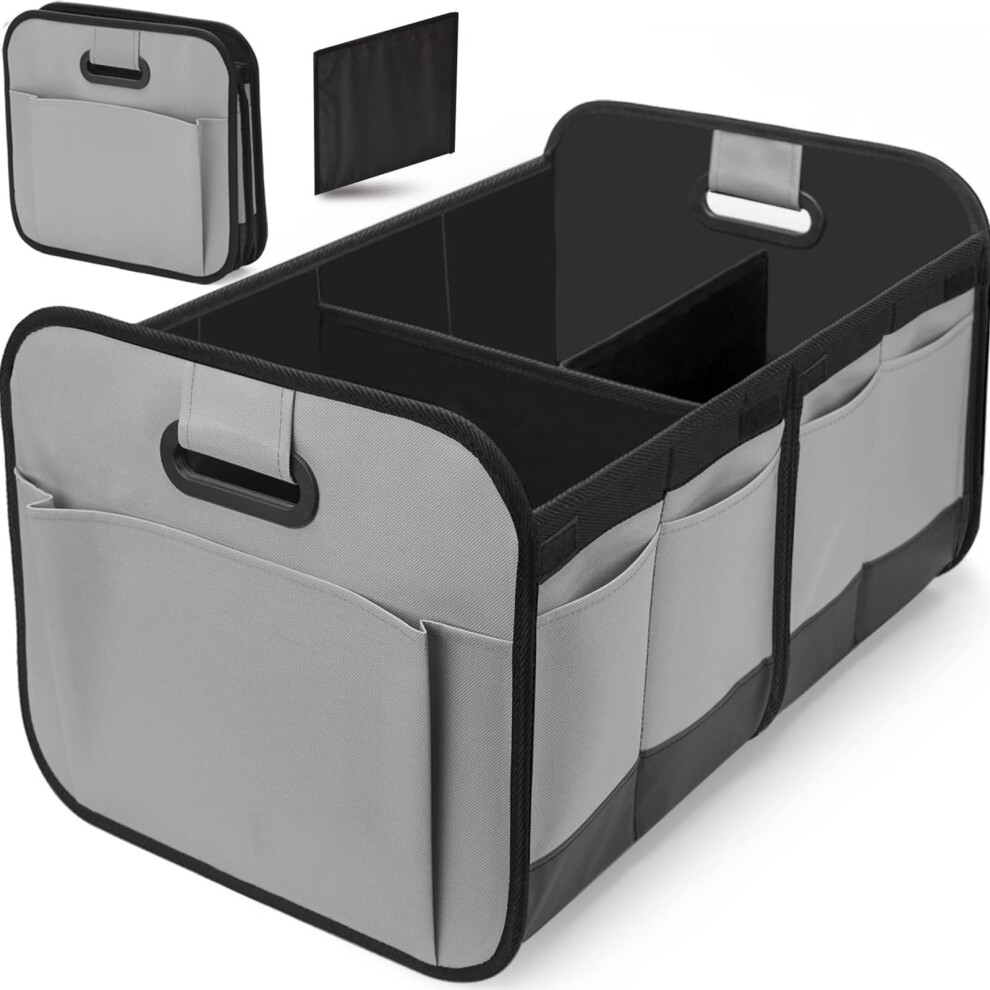 Foldable Car Trunk Organizer For Mercedes Benz Gl 320Â550 Gl63, Large Capacity 600D Oxford Suv Boot Storage Box Black 9771547839347