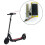 4X 36V Scooter EléTrica Display Tela LCD 8 Polegadas Scooter EléTrica AcessóRios de Substituição Adequado para  S1 S2 S3 3