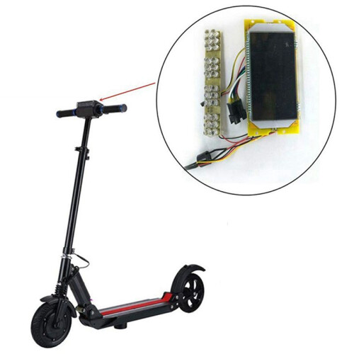 4X 36V Scooter EléTrica Display Tela LCD 8 Polegadas Scooter EléTrica AcessóRios de Substituição Adequado para  S1 S2 S3 2