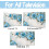 TV Dust Cover 3280 Inch Stretchable Elastic Fit Floral Pattern Screen Protector Dustproof Decorative 5