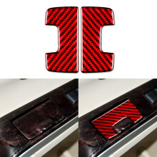 Real 3K Carbon Fiber Rear Door Ashtray Cover for Toyota Camry 2012‑2017, Scratch‑Resistant Trim