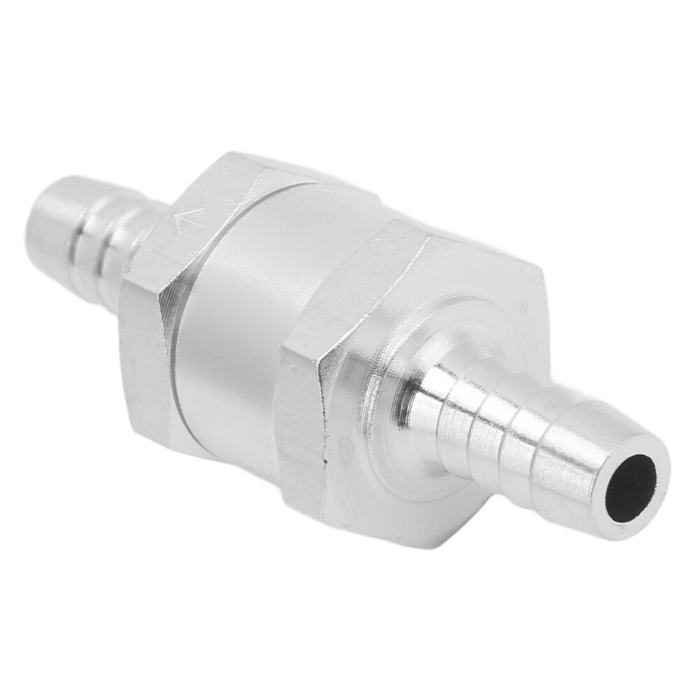 Fuel Check Valve Non Return Aluminium Alloy 8Mm For Gasoline Oil Diesel Water 8761390515308