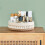 Makeup Perfume Holder Organizer Decorative Woven Rope Basket Boho Decor Cosmetics Desk Storage Baskets 5