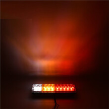 2Pcs 20 LED Trailer Tail Lights 12/24V Car Truck Rear Brake Stop Turn Signal Reverse Lamp Waterproof Lamp for RV
