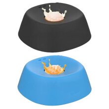 Interactieve Voerbak voor Honden met Langzame Toevoer van Vloeibare Traktaties en een Angstverminderende Likbal