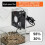 Automatic Bird Feed Shell Blowing Machine Washable Acrylic SeedShell Separator for Birds Effortless Shell Removal Tool 2