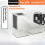 Automatic Bird Feed Shell Blowing Machine Washable Acrylic SeedShell Separator for Birds Effortless Shell Removal Tool 4