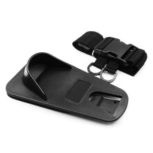 Adjustable Fishing Pole Waist Belt, Impact-Resistant, 22.5x12.6cm