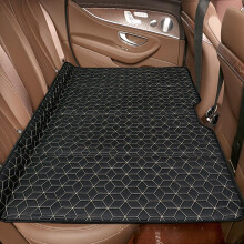 Car Camping Mattress for Toyota FJ Cruiser 2007‑2024, Foldable Non‑Inflatable Back Seat Bed with Waterproof Leather Surface