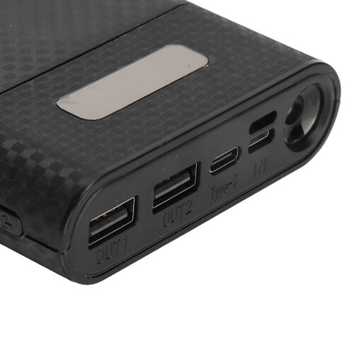 Custom 8x18650 Power Bank LCD Screen Dual USB Fast Charge Micro Type C 2