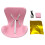 Cute Car Air Vent Diffuser with Sofa Doll, Aromatherapy Car Accessory Ornament, Pink 2PC 4