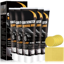 Car Scratch Remover Kit 5PCS, Fast Scratch Wax for Deep Scratches, Glossy PaintSafe Polish