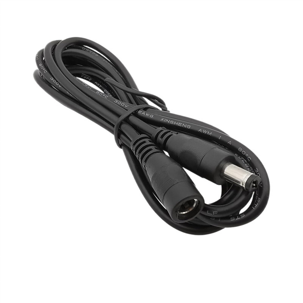 12V Dc Power Extension Cable 5.5X2.1mm Male To Female Connector 5M For Cctv Led Lights Plug And Play 9073542691860