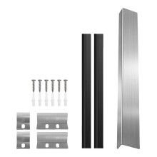 30 Inch Range Rear Filler Kit Stainless Steel Gap Cover Heat Resistant Universal Fit Kitchen Trim