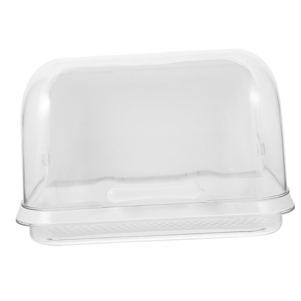 Baby Bottle Drying Rack with Lid, Dustproof Storage Organizer for Countertop, Easy Clean Design