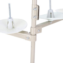 Sewing Machine Thread Rack with Durable Iron Construction for Organized Storage, 3 and 4 Spool Options