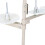 Sewing Machine Thread Rack with Durable Iron Construction for Organized Storage, 3 and 4 Spool Options 2