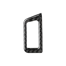 Carbon Fiber Trunk Switch Cover Trim for Audi Q7 SQ7 4M, Scratch Resistant, Easy Adhesive Fit 20162019