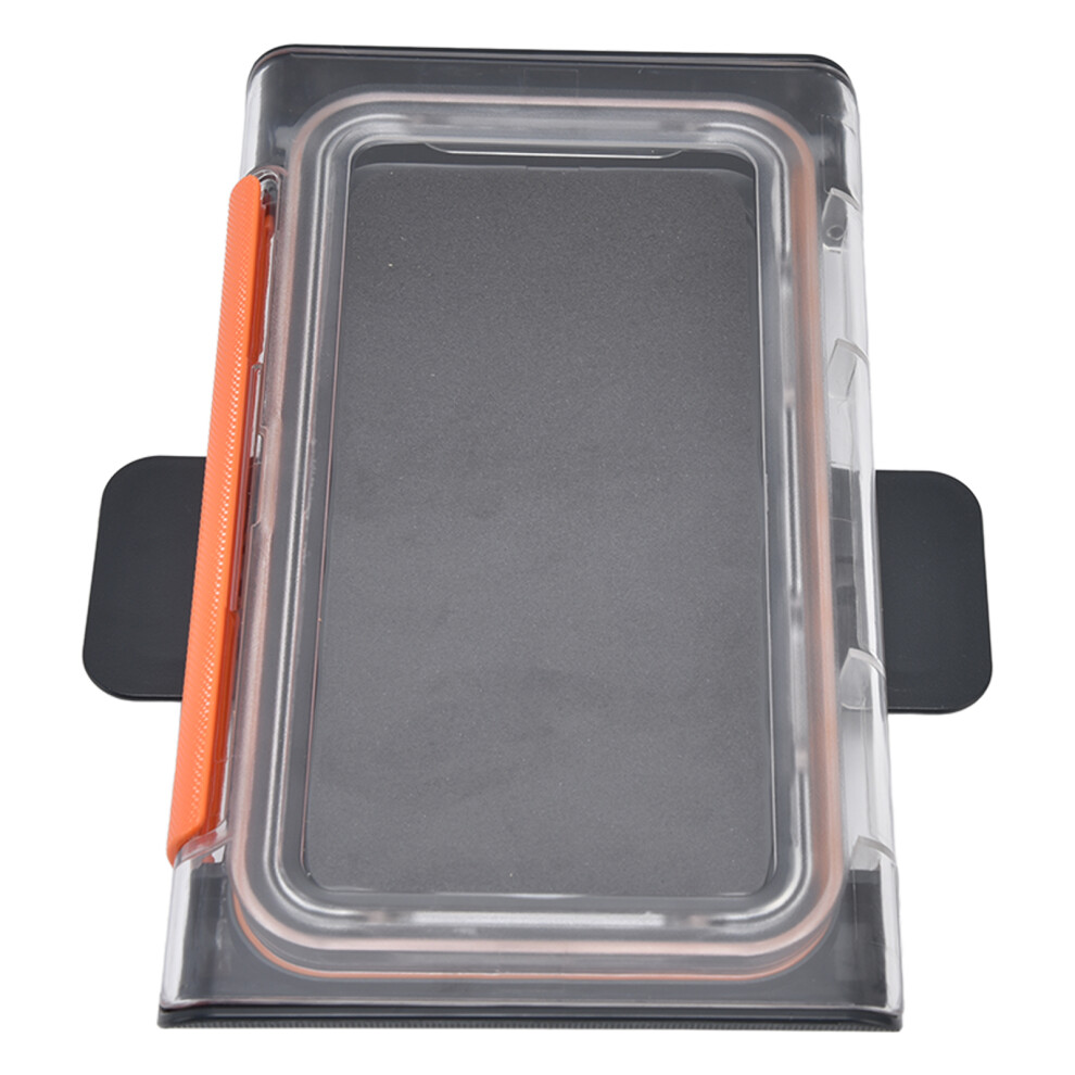 Waterproof Shower Phone Holder 20.5X12cm Wall Mount 360 Rotation Black 8791390517811