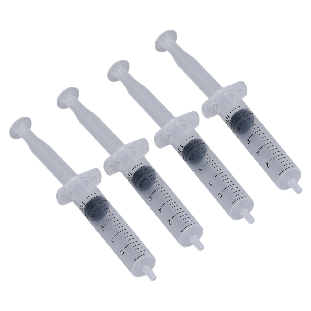 4pcs Silicone Ear Wax Remover Syringe Set, 10ml, Kids & Adults