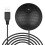 USB Desktop Condenser Microphone 360 Omnidirectional Black, 7cm 3