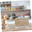 Cup and Bottle Drying Rack with Lid, SpaceSaving Countertop Cup Organizer for Kitchen Storage 5