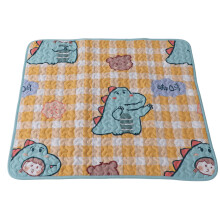 Four Seasons Pet Cushion Universal Cartoon Cats Dogs Warm Plush Blanket L