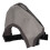 Adjustable Bulldog Mesh Muzzle for Pugs, Chihuahuas – Gray S 10