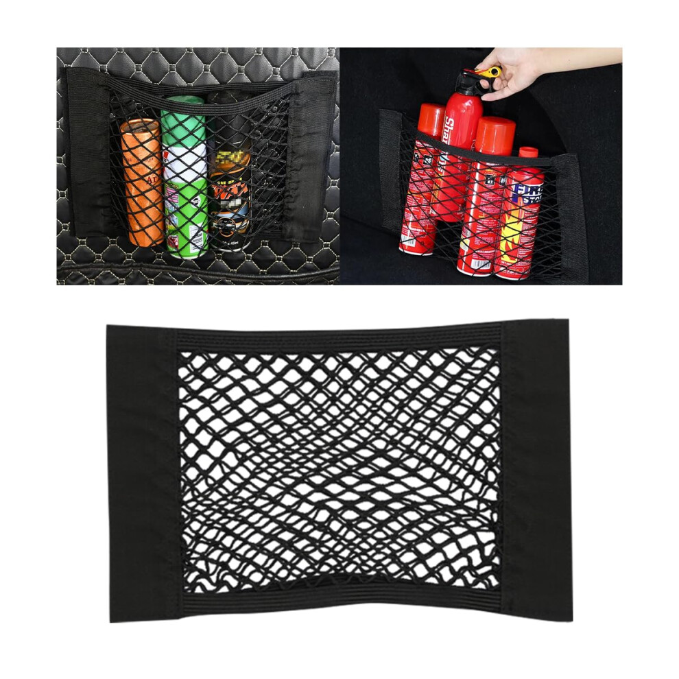Car Trunk Organizer Mesh Bag, Durable Oxford Cloth Elastic Cargo Net For Suv Sedan Truck 9073542692102