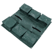 Hängender Garten zweilagiger Pflanzsack, 6 Fächer, 68x68cm