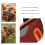 Adjustable Mesh Bulldog Muzzle for Pugs Chihuahuas, Orange L 4