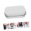 Nail Art Storage Box Clear Grid Bead Organizer Transparent MultiUse Container for Charms 4
