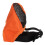 Adjustable Mesh Bulldog Muzzle for Pugs Chihuahuas, Orange L 16