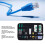 Network Cable Tool Kit 2KT-2172 with Wire Cutter & Tester 9