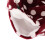 3-Layer Soft Plush Small Animal Hamper 30x30cm Wine Red 8