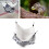 Small Pets Hamster Hammock 30x30cm Warm Linen Plush Bed 15