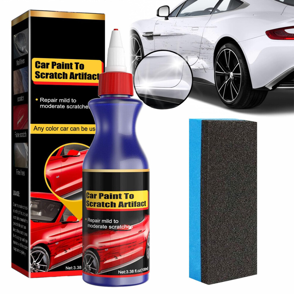 Car Scratch Remover Paste, Car Paint Scratch Kit, Restores Gloss And Protects Shine (1Pcs) 9771547552017