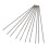 10 Pack HSS Extra Long Drill Bits High Hardness Fast Drilling Black Twist Set 13