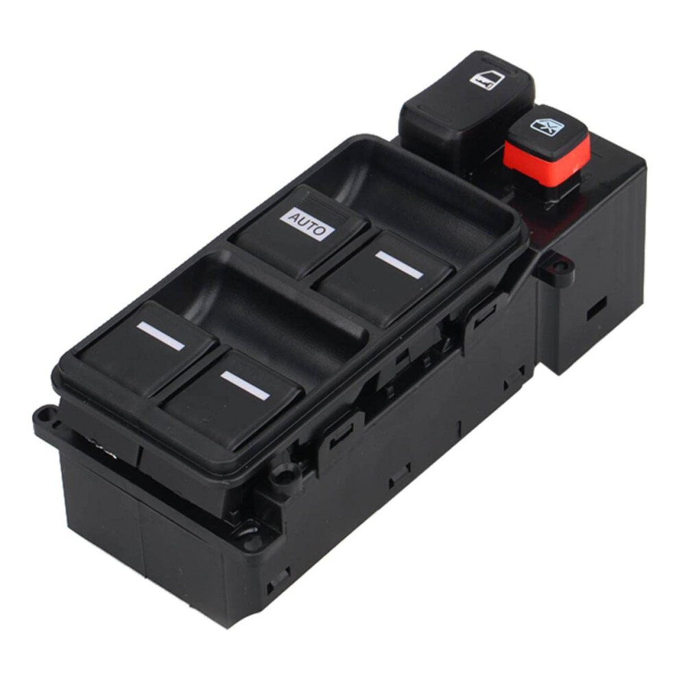 Driver Side Power Window Switch For Honda Accord 20032007 Odyssey 20052008, Durable Finish Directfit Replacement Black 9330225970842