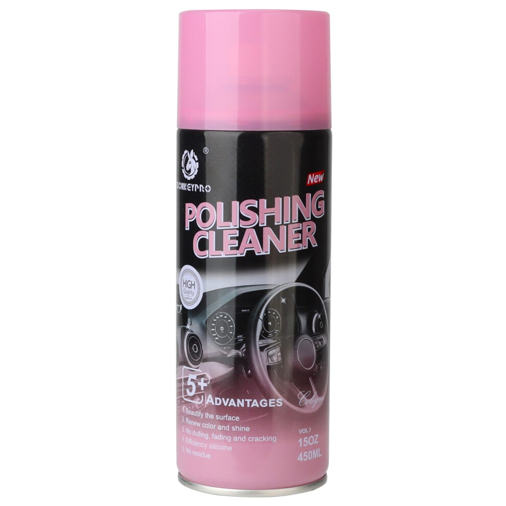 Car Interior Cleaner And Protectant 15 Oz Â Dashboard Trim Restorer Spray With Uv Guard, NonâGreasy Formula For Leather Vinyl Plastic 9330225970835