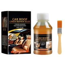 Car Headliner Adhesive 100ml – Quick Bonding Automotive Upholstery Glue for Roof Liner , Heat Resistant Flexible Hold