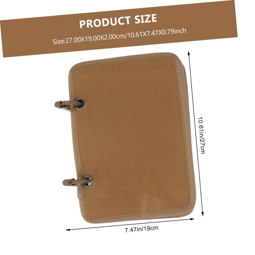 Patch Display Board Khaki Tactical Patch Holder for Military Collectors 1