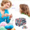Large Capacity Yarn Storage Bag with Transparent Window and MultiPocket Knitting Tote Organizer 2