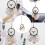 Eco-Friendly Handcrafted Dream Catcher, Retro Style, 29x7cm 12